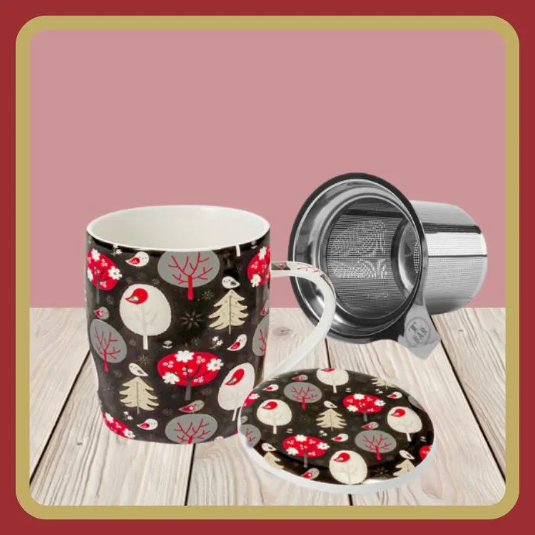 ACC92 Mug F&ocirc;ret 320 ml avec filtre + couv