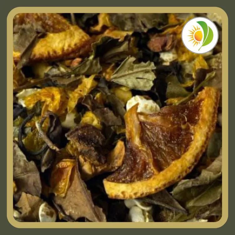 Th&eacute; blanc Mandarine Caramel - 50g